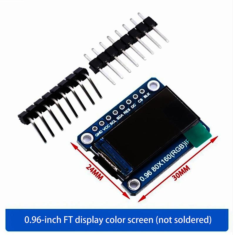 0.96 Inch IPS Display OLED Module For 80*160 65K Colorful RGB TFT LCD Board ST7735 ST7735 DIY
