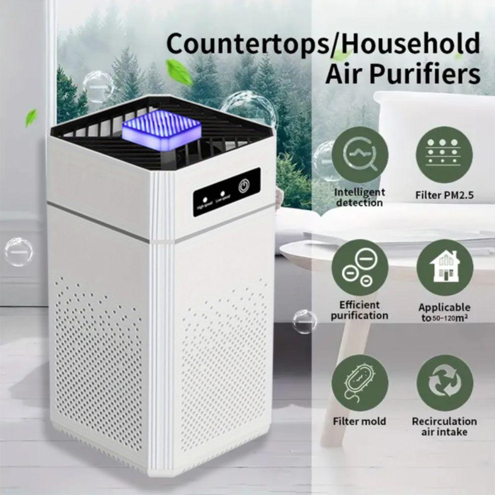 Replaceable Filter Air Purifier Negative Ion Smoke Filter USB Air Purifier  Cross-Border Compliant