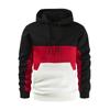 Men's Colorblock Autumn/Winter Long Sleeve Hoodie Hoodie Top Sweater Hooded Jacket