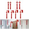 2 Pieces New Year Decorations Traditional Red Fu Character Lightweight Oriental Shaking Luck Pendant for Shops Celebration