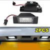 2pcs Car LED License Plate Light For Nissan Qashqai J11 Primera P12 Pathfinder R51 X-Trail T31 Juke F15 Micra Versa Infiniti Q50