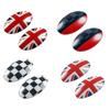 2pcs Union Jack Car Gear Shift Knob Panel Decoration Stickers Cover For Mini Cooper S JCW F54 F55 F56 F57 F60 Car-Styling