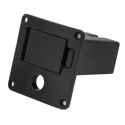 Custodia Porta Batteria 9V per Pickup Chitarra Elettrica Basso in Ecopelle, Custodia Borsa Organizer Box (# 01)