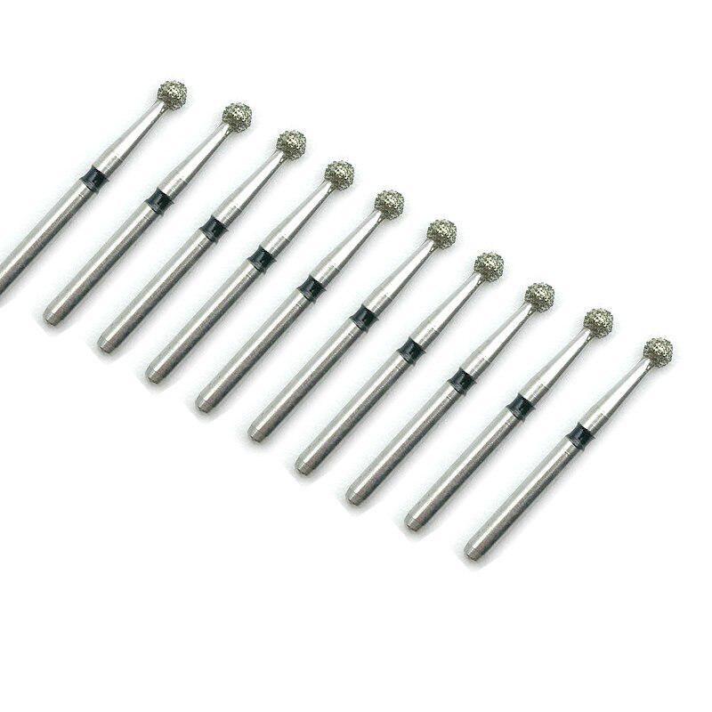 10pcs Diamond Burs Dental High Speed Drills Super Coarse Teeth Polishing Product Dentistry Materials BR-28S