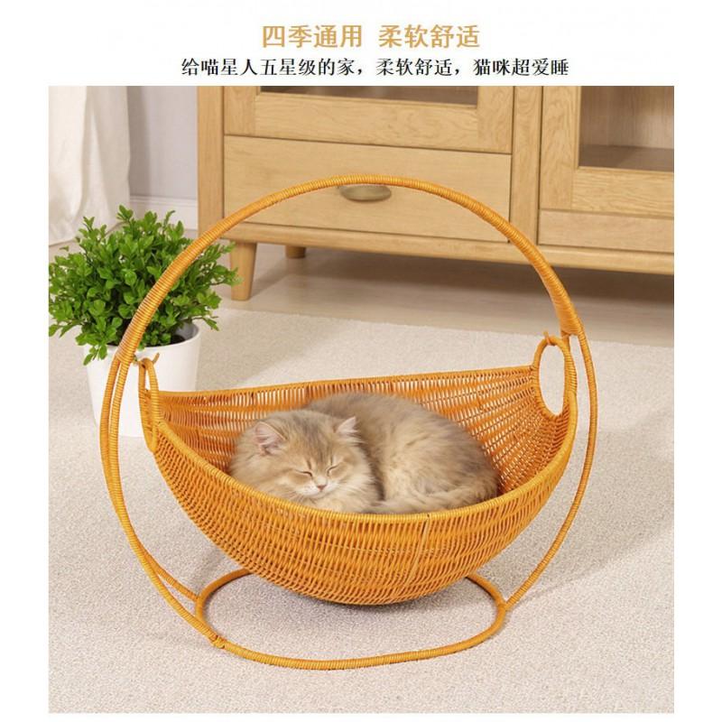 Multifunctional Cat Style Storage Basket Fruits Snacks Toys Books In Living Room