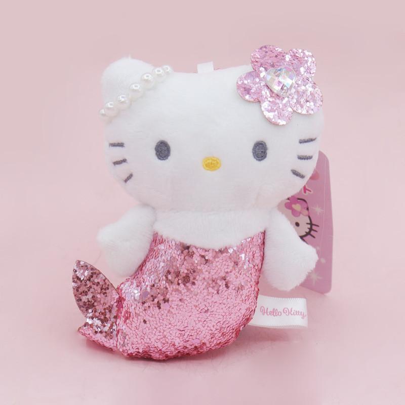 Japanese Unicorn Mermaid Rainbow Plush Keychain With Stretch Coils For Kids And Collectors