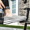 Men Fashion Casual Shoes Slip On Men Loafers Driving Shoes Flats Plus Size 39-48