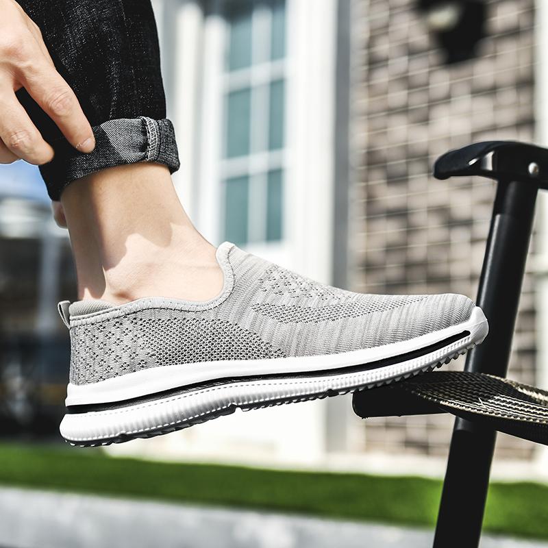 Herrenmode Freizeitschuhe Slip on Herren Loafer Fahrschuhe Flats Plus Größe 39-48