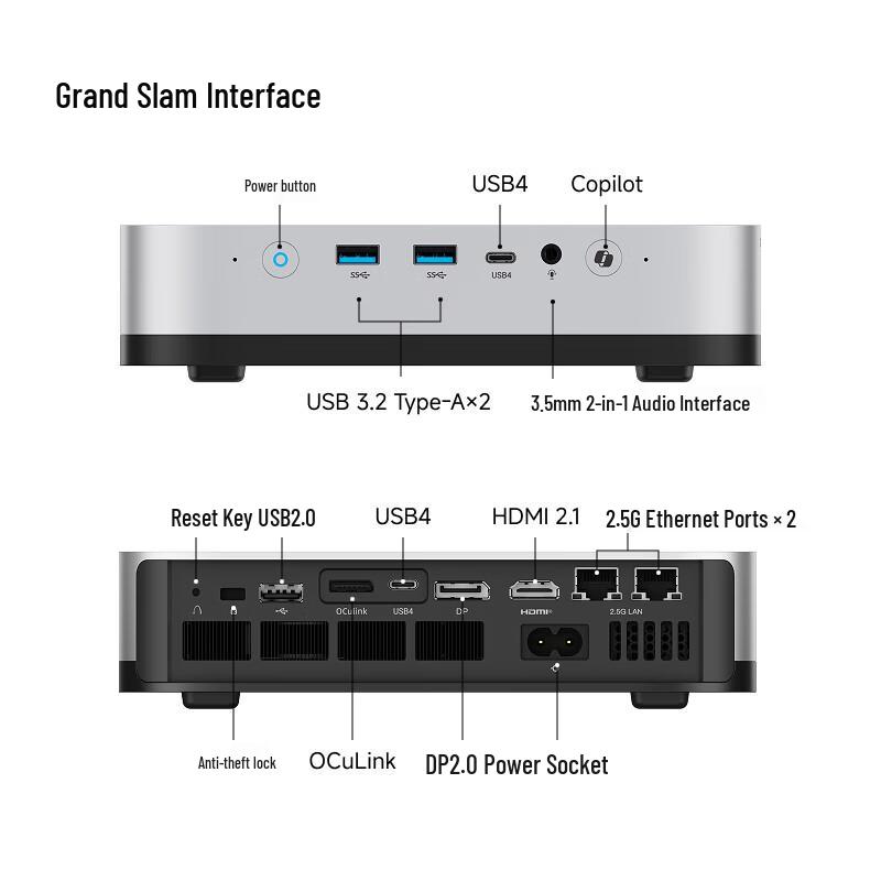 Minisforum X1 Pro-255 Mini PC (CN version)