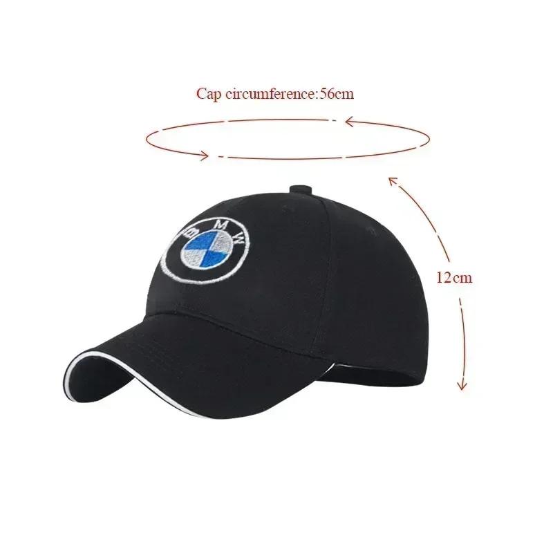 2025 Car For BMW Car Duck Tongue Cap For BMW M Performance 3D Hat Car MOTO GP Racing F1 Baseball Cap Hat Adjustable Casual Truck