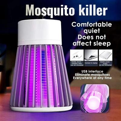 UV Light Electric Mosquito Killer Bug Zapper Waterproof Insect Trap Portable for Bedroom Patio Camping Outdoor Pest Control