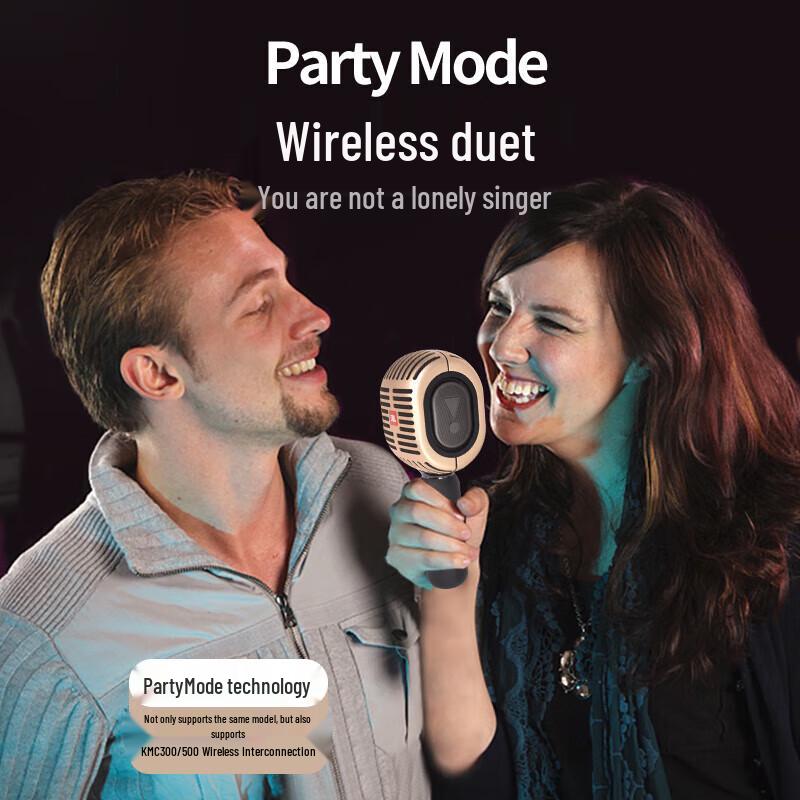 JBL KMC600 Wireless Bluetooth Karaoke Microphone