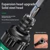Insulated Handle Ratchet Handle Screwdriver Set Telescopic Double Head Ratchet Screwdriver Bit T Handle Adjustable