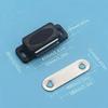 12 Pieces Cupboard Kitchen Furniture Magnetic Cabinet Door Latch Closures White Plastic Strong Powerful Magnet Catch