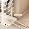 Rustproof Countertop Drainage Rack Thickened with Drain Pan Multi-functional Storage Rack Waterproof Hollow