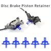 20pcs Bike Hydraulic Disc Brake Pads Spacer Instert Bicycle Brake Caliper Pad Washer Mountain Disc Brake Piston Retainer Tool