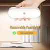 Rechargeable Magnetic Night Light with Adjustable Brightness for Bedroom and Dormitory