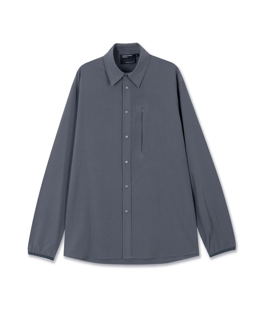 MICHIKO LONDON SPORTS Active Ventilation Shirt Charcoal