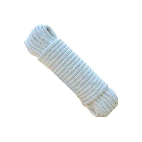 Cotton Rope 3mm-20mm General Purpose Rope Soft Thick Natural Cotton Rope Handmade Interior Decoration Craft DIY 10M/20M/30M/50M Cotton (6mm/20M)