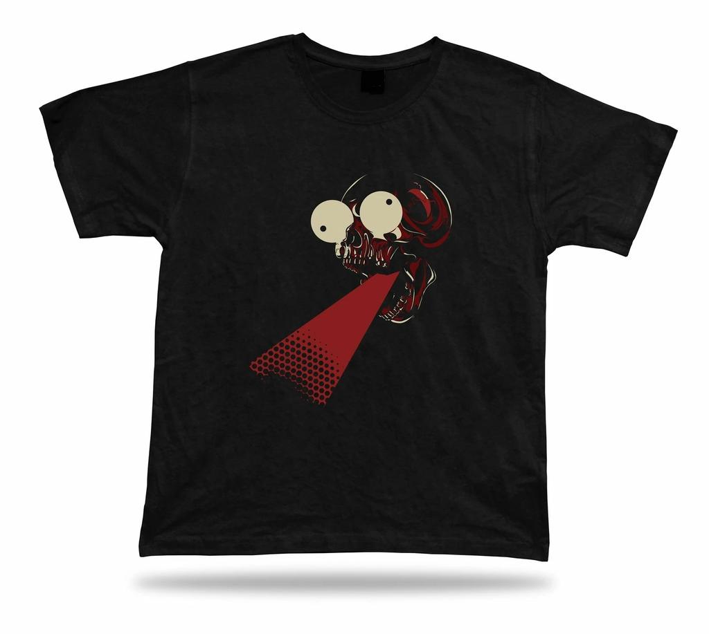Skeleton Big Eye Monster awesome cool stylish design special birthday gift tee