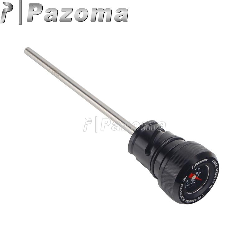 Motorcycle Oil Plug Temp Gauge For Harley Softail Oil Dipstick Temperature Fits 18-2021 FXBB FXST FXLR FLSL FLHC FLFB FXFB FXBR