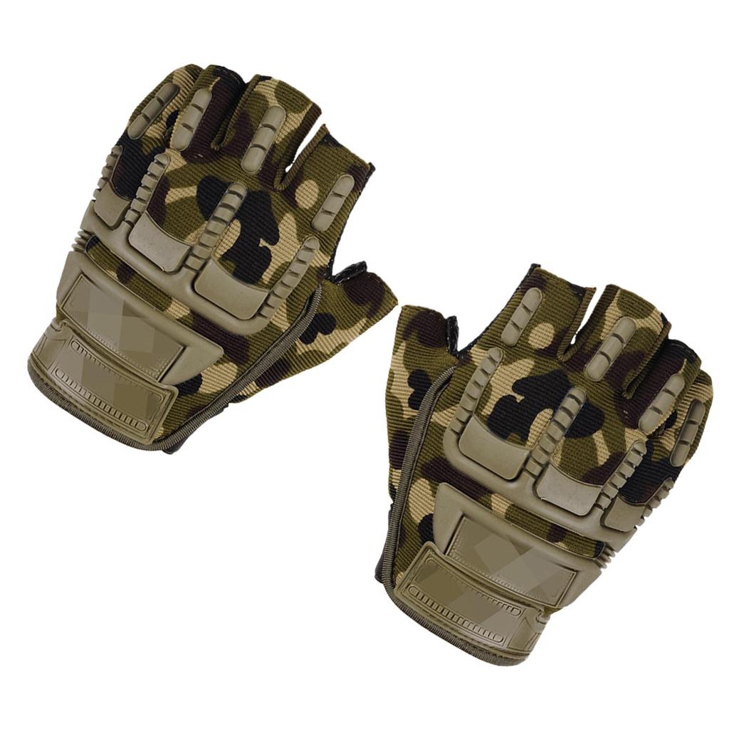 Half Finger Gloves Fingerless Gloves Comfortable Bike Gloves Gym Gloves for Running Driving Outdoor Activities Men Adults