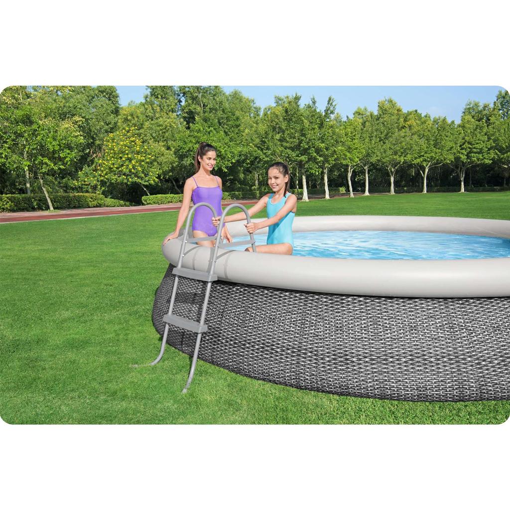 Metallleiter Für Pools 84 Cm Bestway 58430