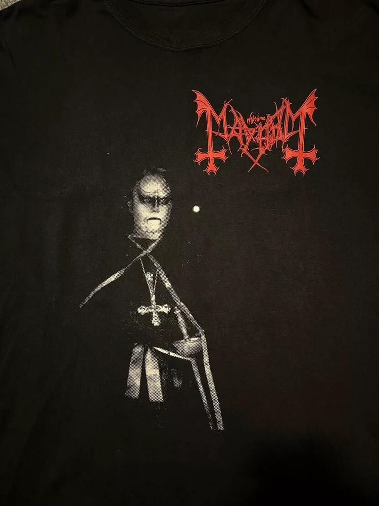 Hot Popular Mayhem Band Black T-Shirt Cotton Unisex S-5XL Unisex T-Shirt S