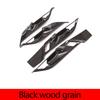 For BMW X2 F47 2018  Carbon Fiber ABS Interior Door Bowl Cover Trim For BMW X1 F48 2016- Car Accessories 4pcs