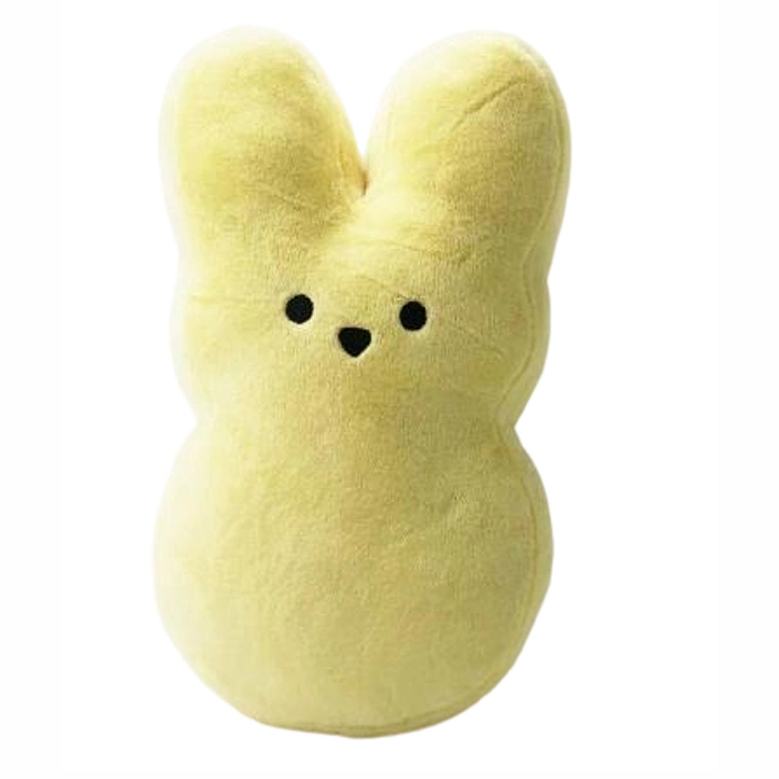 

20cm Easter Plush Peeps Bunny - Hot Item Plush Toy Cartoon Doll One Size жовтий