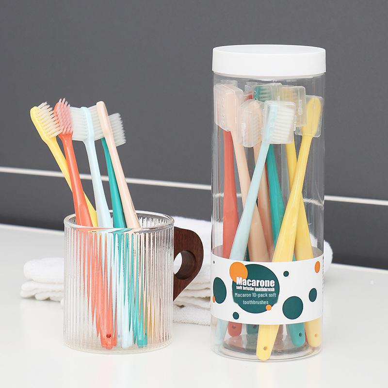 Orc Adult Soft Bristle Toothbrush Super Value Double Bristle Barrel