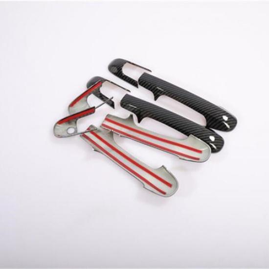 For Honda Accord 2003-2007 Carbon Fiber Car Side Door Handle Covers Trims