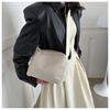 Contemporary Corduroy Sling Bag for Ladies Versatile Shoulder Bags with Zipper