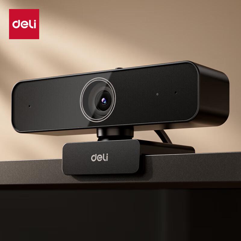 Deli MM101 1080P HD USB Webcam with Microphone