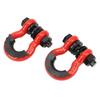 2PCS 3 4 Inch D Ring Shackles with 7 8in Pin and Washer 5952lbs Break Strength for Tow Strap Winch Off Road Vehicle