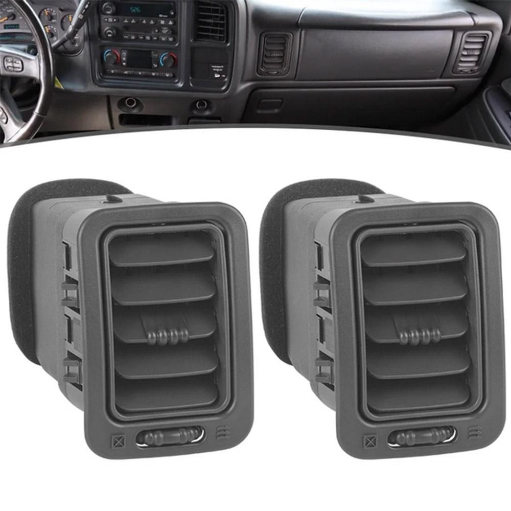 2pcs 15176085 Dark Grey Right Side Air Conditioning Outlet for Chevrolet