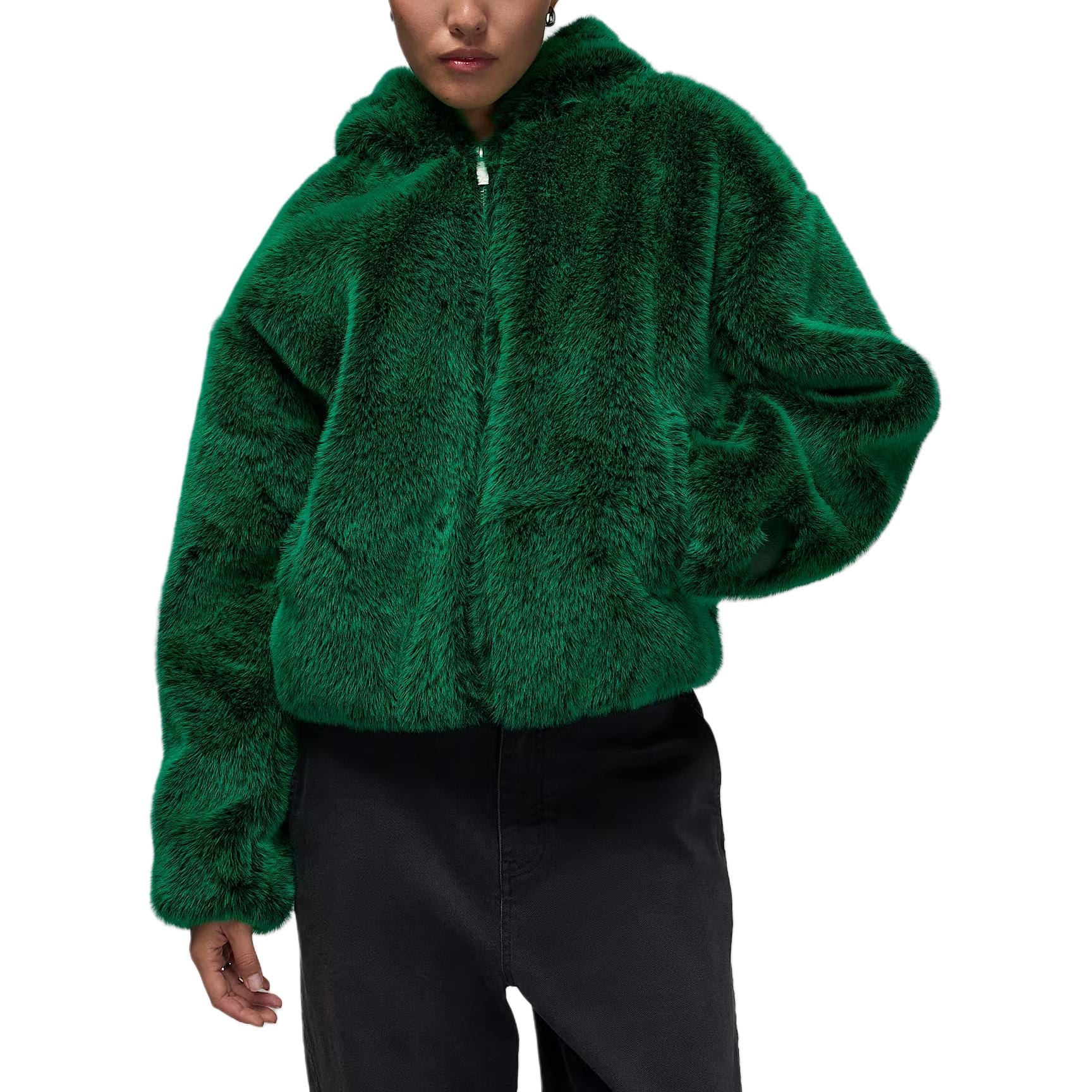 Jordan Air Jackets Women`s Peacock Stone