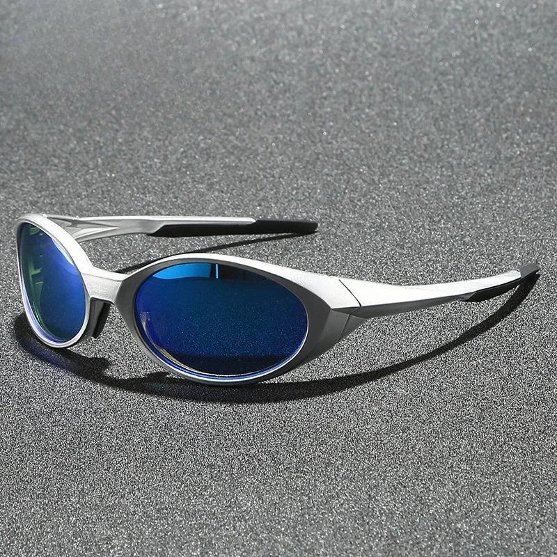 Men's Outdoor Polarized Sunglasses Y2K Cycling Hiking Retro Sunshade UV Sun Glasses Brand Designer Classic Driving Shades