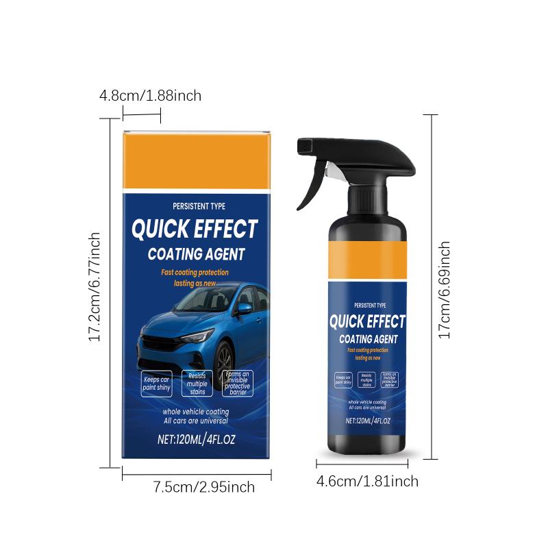 Ceramiczny spray do powłoki powierzchni lusterek samochodowych Szybkie czyszczenie plam Zwiększa połysk Trwałość do wszystkich powierzchni pojazdów