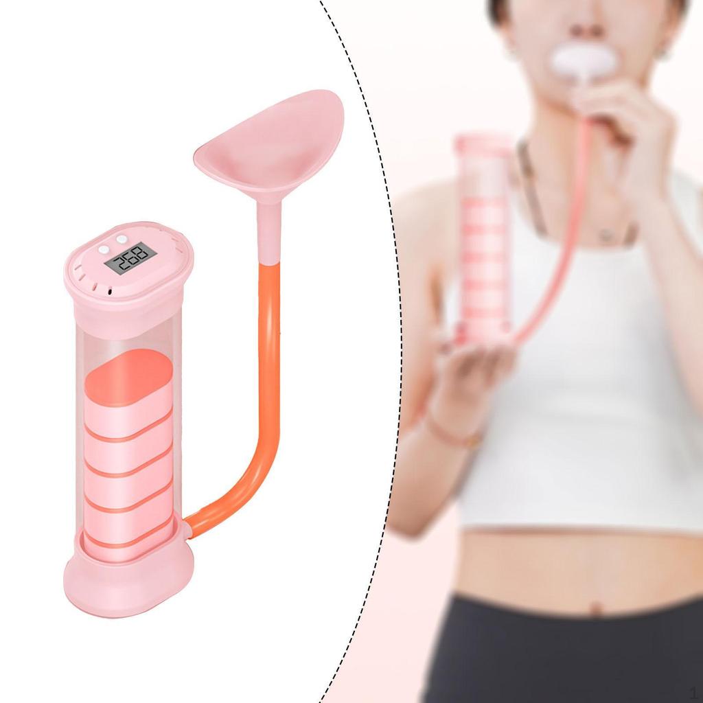 Breathing Exercise Device Lung Exerciser Office Practical Exhalation Trainer