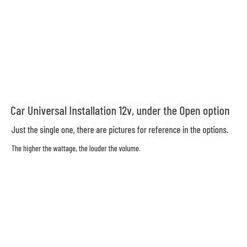 Vehicle Alarm & PA System with Wireless Remote