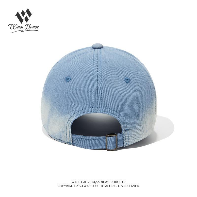 Do Old Holes Baseball Hat Personality Soft Top Men and Women Versatile Small Gradual Change Shading Cap