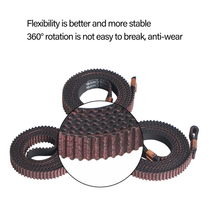3D Printer Accessories X/Y/Z Axes Belt Replacement Kit Synchronous Leather Belt Timing Belt Mechanical Part for