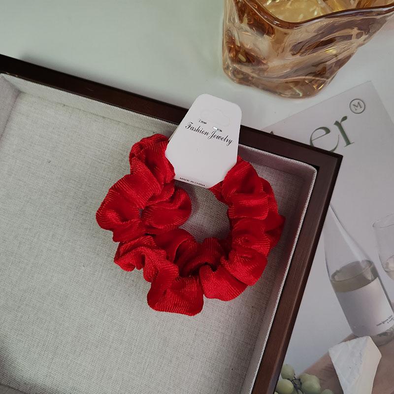 3pc Cute Solid Velvet Ponytail Holder Elegant Hair Tie Elastic Hairbands Hair Rope for Women Girls Kids Holiday Hair Accessories