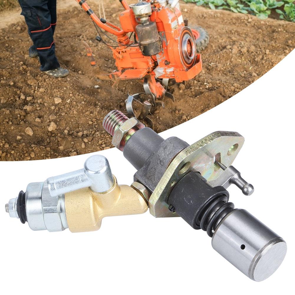 Fuel Injection Pump with Solenoid Valve Air Cooled Diesel Engine Miniature Cultivator Accessory(Type A )