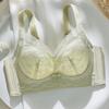 Women Magnetic Free Wireless Lace Bra Thin Cup Breathable Push Up Shaping Sexy Comfortable Supportive Lingerie Underwear