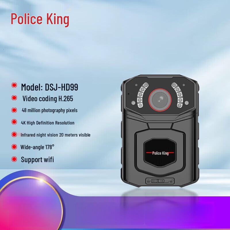 CPW DSJ-HD99 4K Law Enforcement Body Camera (CN Version)