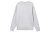 Adidas Neo Solid Color Logo Print Fleece Lined Long Sleeved Shirt Sweatshirt Unisex Gray HY9655
