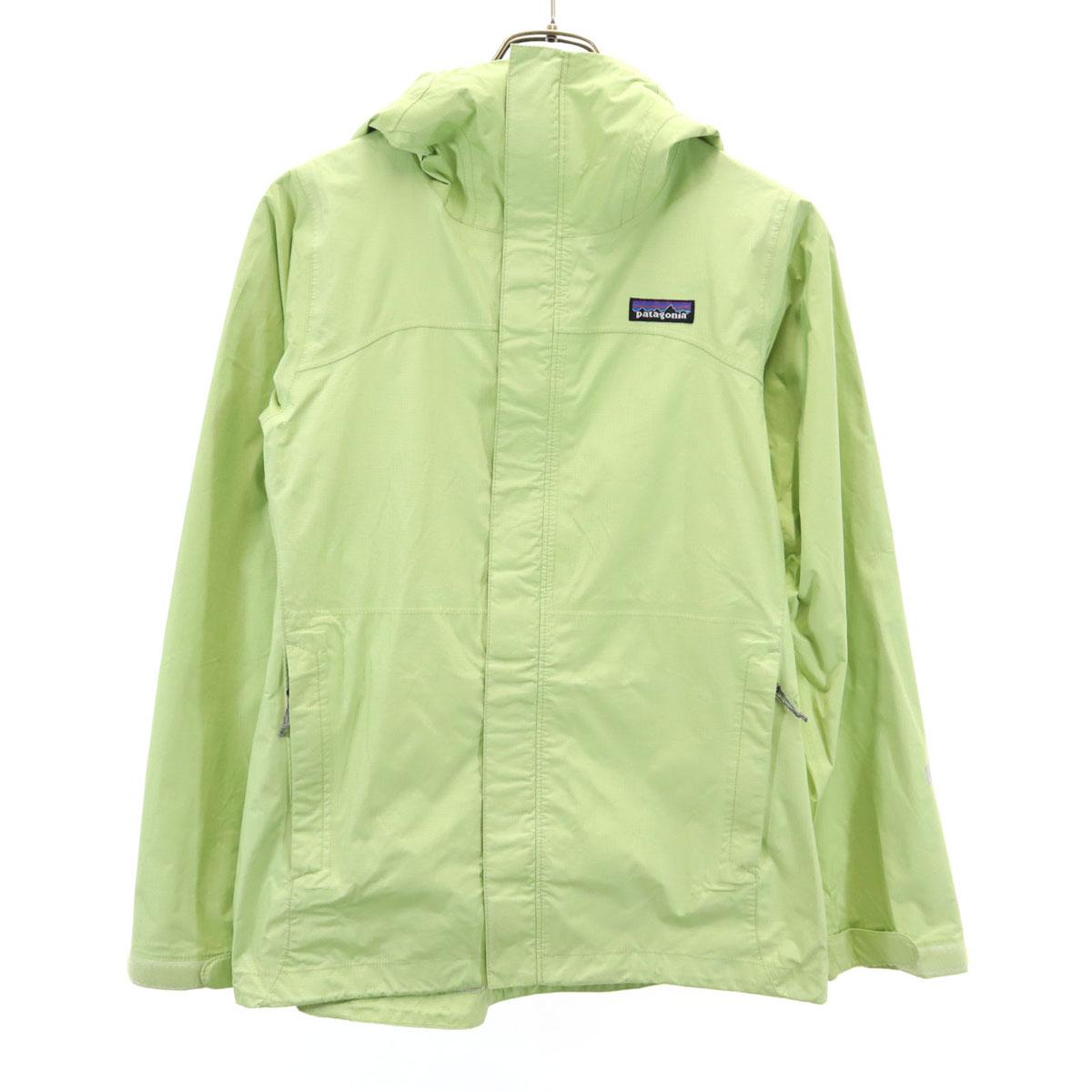

patagonia Torrentshell Rain jacket XS Lime yellow 83805 Outdoor Women Used