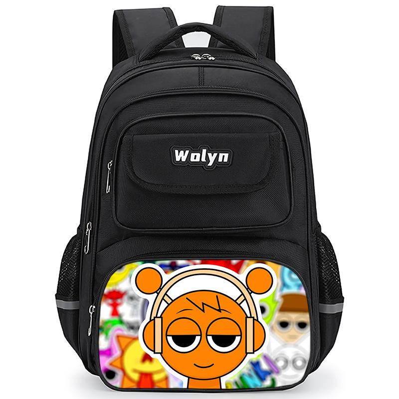 Rhythm Box Sprunki Gioco Zaino Anime Zaino Studente Zaino Scolastico Borsa Multifunzionale